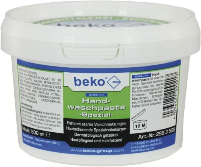Beko CareLine Handwaschpaste -Spezial- 500 ml, 299 3 500