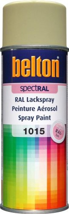 Belton SpectRAL Lackspray 1015 Hellelfenbein, glänzend, 400 ml, 324013