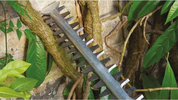 Bosch Akku Heckenschere EasyHedgeCut 18-45, 1 Akku + Ladegerät, 0600849H02