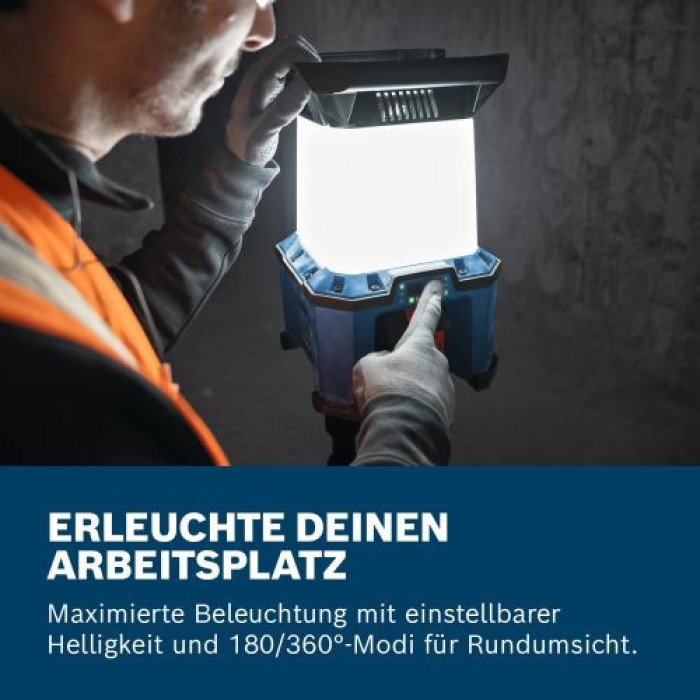 Bosch Professional 18V Akku-Hybridstrahler GLA 18VH-7500, 06014A5000
