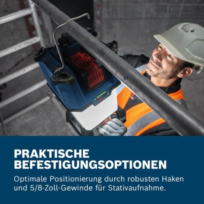 Bosch Professional 18V Akku-Hybridstrahler GLA 18VH-7500, 06014A5000