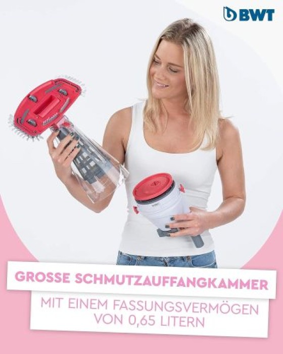 BWT Poolsauger BC50, für Pools bis Zu 25 m³, kabelloser Betrieb, 125300418
