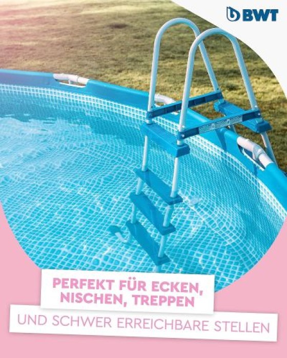 BWT Poolsauger BC50, für Pools bis Zu 25 m³, kabelloser Betrieb, 125300418