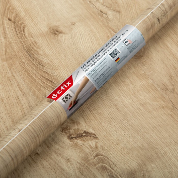 d-c-fix Klebefolie Ribbeck Oak, 45 cm x 2 m, selbstklebende Deko-Folie für Möbel, F3460668