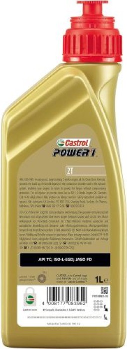 Castrol POWER1 Motoröl 2T, 1 Liter, 05023230