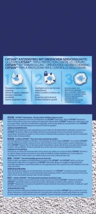 Catsan Katzenstreu Hygiene Plus mit Extra-Mineralschutz, 18 Liter, 413599