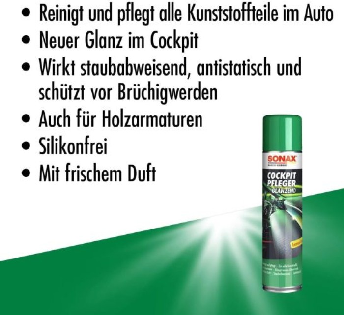 CockpitPfleger glänzend Lemon-fresh, 100 0 l,. 03433000
