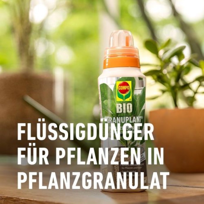 COMPO Bio GRANUPLANT Pflanzendünger für Pflanzen in Semi- und Hydrokultur - 500 ml, 23777