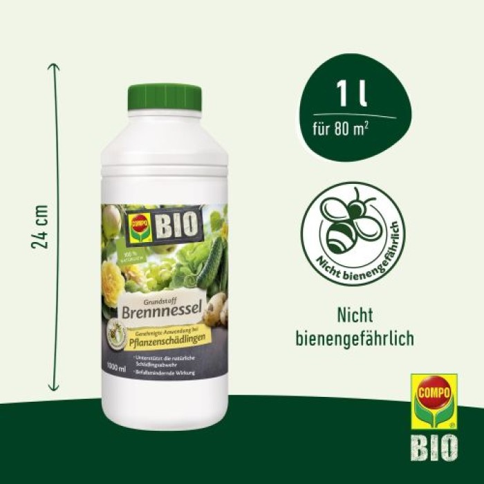 COMPO Bio Grundstoff Brennnessel 1 l Konzentrat, 28567