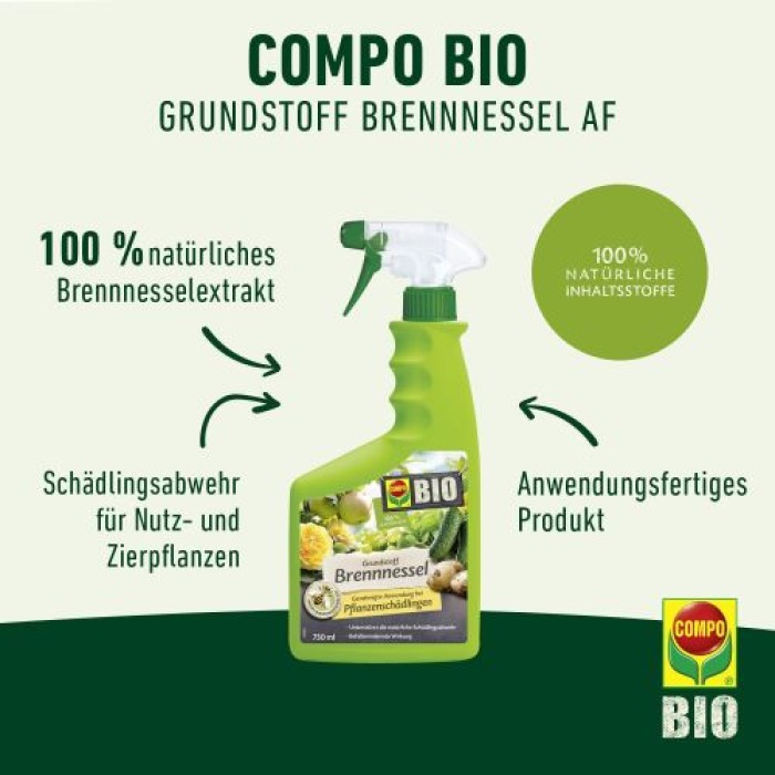 COMPO BIO Grundstoff Brennnessel, anwendungsfertig 750 ml Spray, 28568