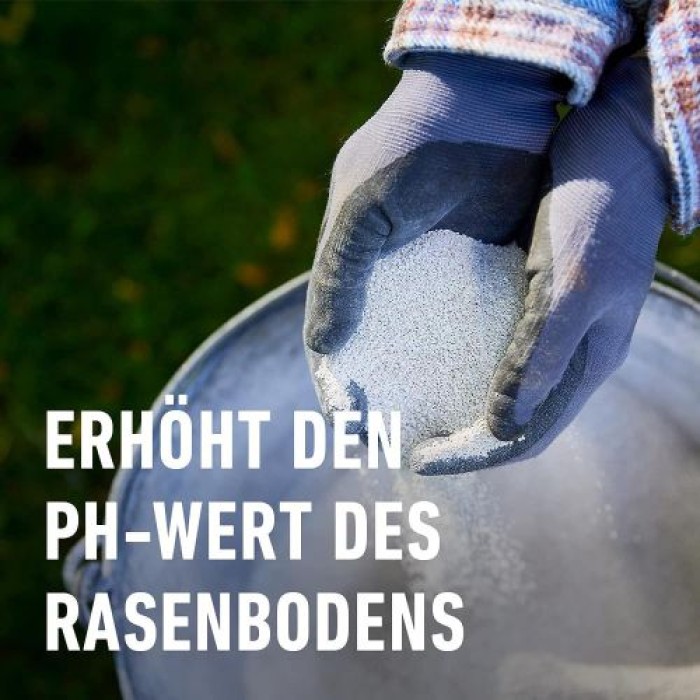 COMPO BIO Rasenkalk, Zur Erhöhung des pH-Werts saurer Böden, Für 200 m², 10 kg 25704