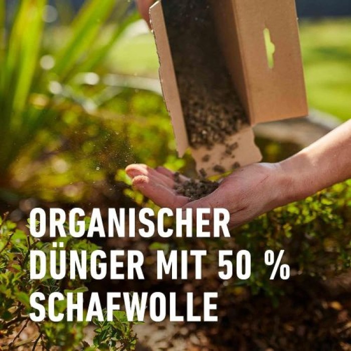 COMPO BIO Rosen Langzeit-Dünger Mit Schafwolle, 5 Monate Langzeitwirkung, 750 g, 20291