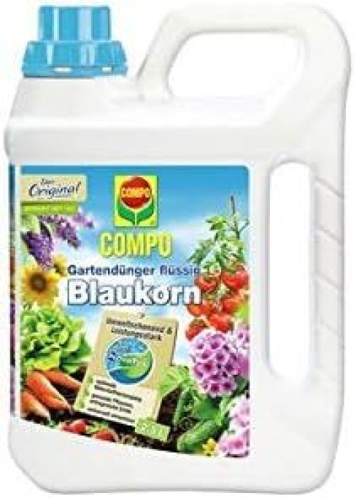 COMPO Gartendünger Blaukorn, flüssig, 2,5 Liter, 12024