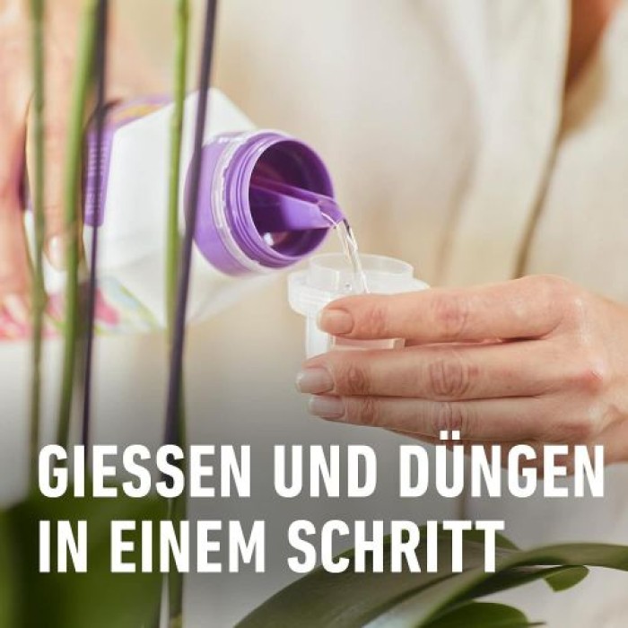 COMPO Orchideenwasser, Anwendungsfertig, Nährstoffreich, 1 Liter, 23272
