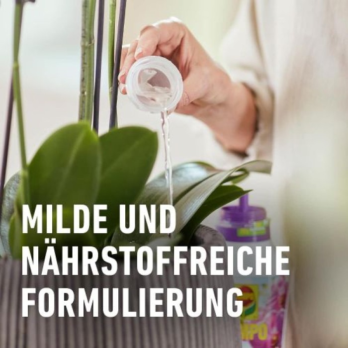 COMPO Orchideenwasser, Anwendungsfertig, Nährstoffreich, 1 Liter, 23272