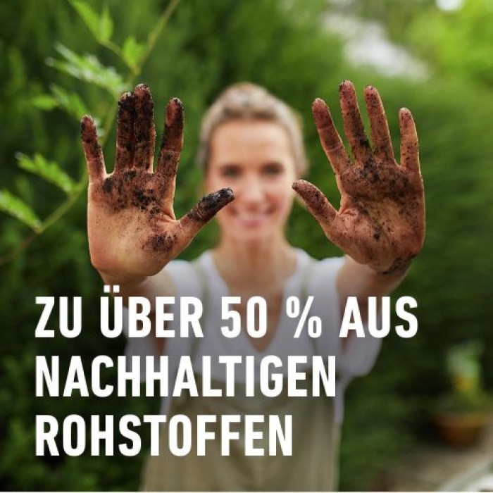 COMPO SANA Blumenerde für Grünpflanzen und Palmen, 12 Wochen Nährstoffversorgung, 10 Liter, 11431