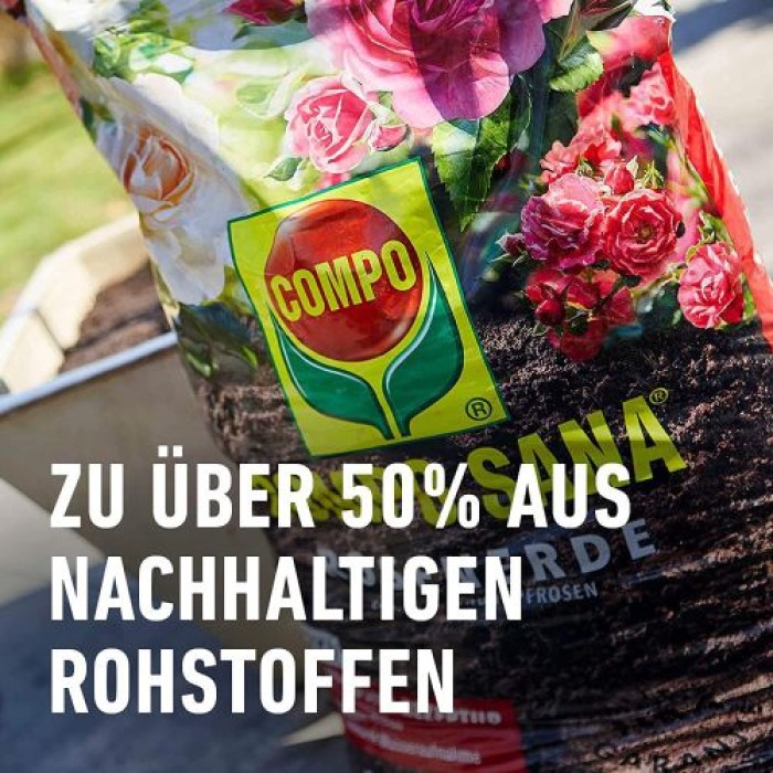 Compo SANA Rosenerde, für alle Beet- und Topfrosen, 20 Liter, 11631