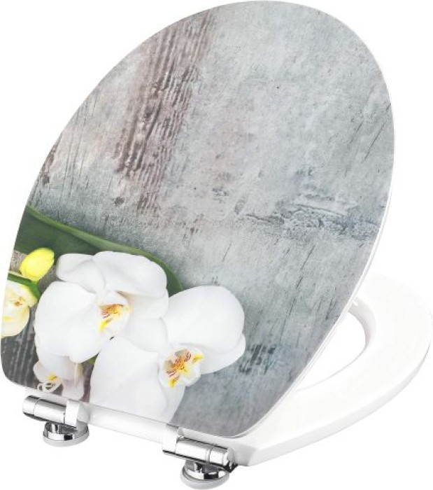 Cornat WC-Sitz Art of Acryl, MDF, oval, mit Softclose-Funktion, KSDSC309