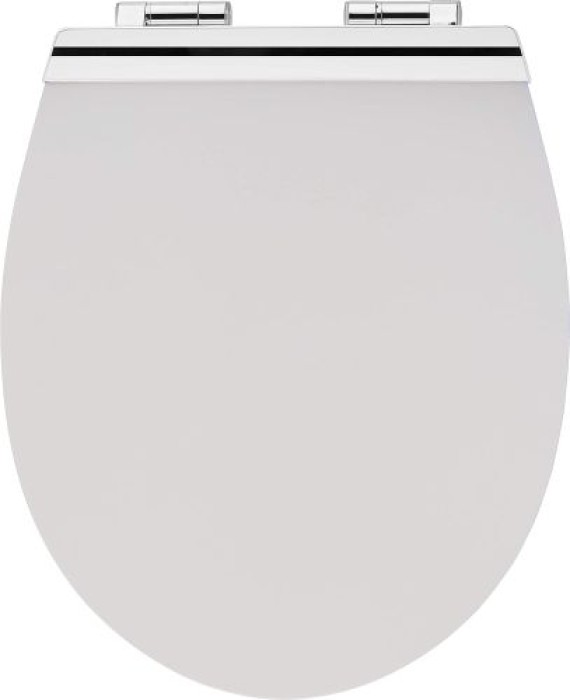 Cornat WC-Sitz White Shining LED, MDF, Reversed Edge, mit Softclose-Funktion, KSDSC363