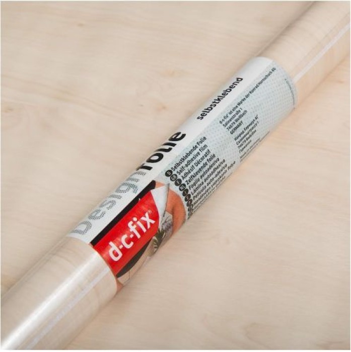 d-c-fix Klebefolie Birke, 90 cm x 2,1 m, selbstklebende Deko-Folie für Möbel, F3465340