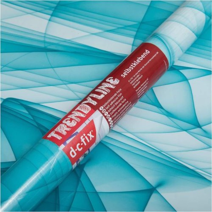 d-c-fix Klebefolie Murano Blue, 45 cm x 1,5 m, selbstklebende Deko-Folie, F3431005