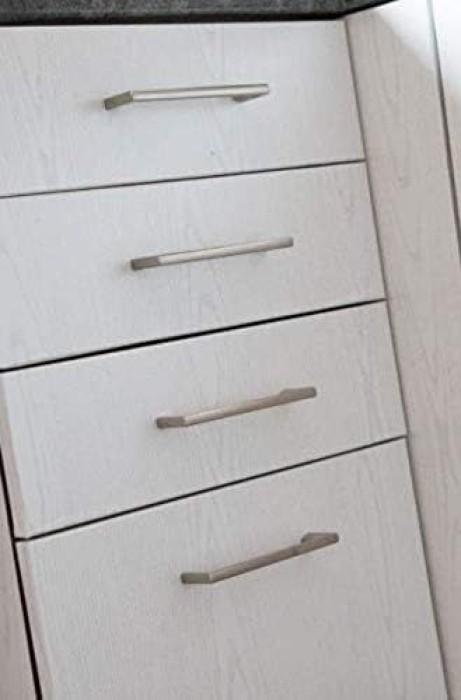 d-c-fix Klebefolie Perlmuttholz Weiß, 67,5 cm x 2 m, selbstklebend Deko-Folie für Möbel, F3468039