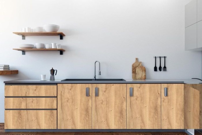 d-c-fix Klebefolie Ribbeck Oak, 90 cm x 2,1 m, selbstklebende Deko-Folie für Möbel, F3465378
