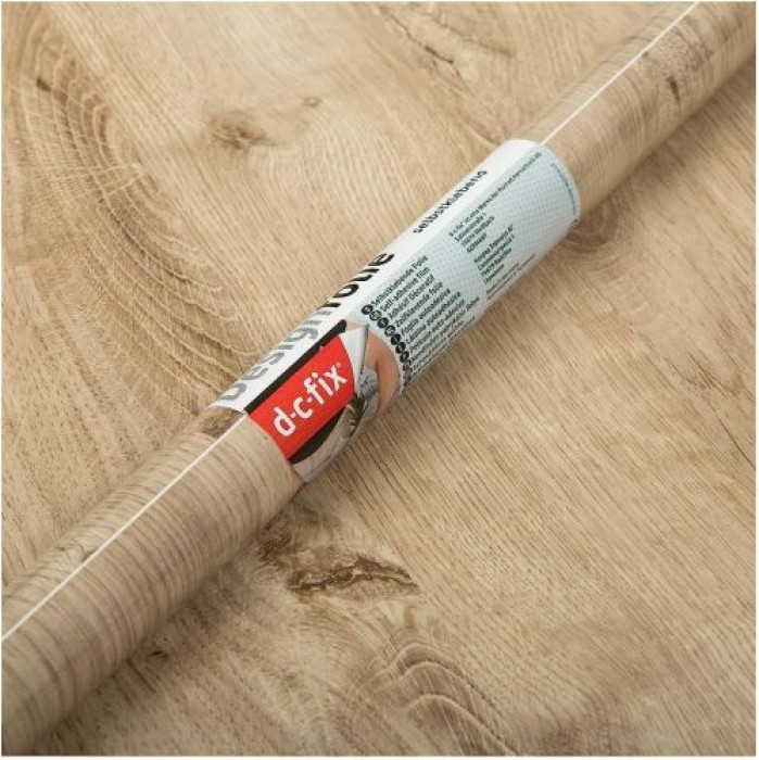 d-c-fix Klebefolie Ribbeck Oak, 90 cm x 2,1 m, selbstklebende Deko-Folie für Möbel, F3465378