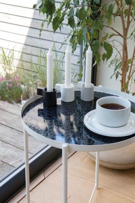 d-c-fix Klebefolie Sonja Black, 45 cm x 1,5 m, selbstklebende Deko-Folie, F3431003