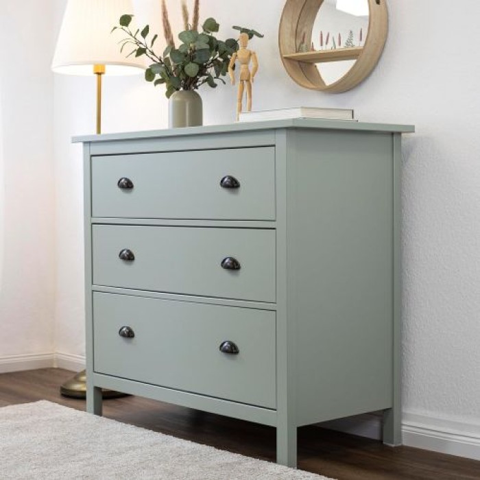 d-c-fix Klebefolie uni seidenmatt Sage Green, 67,5 cm x 2 m, selbstklebende Deko-Folie, F3468188