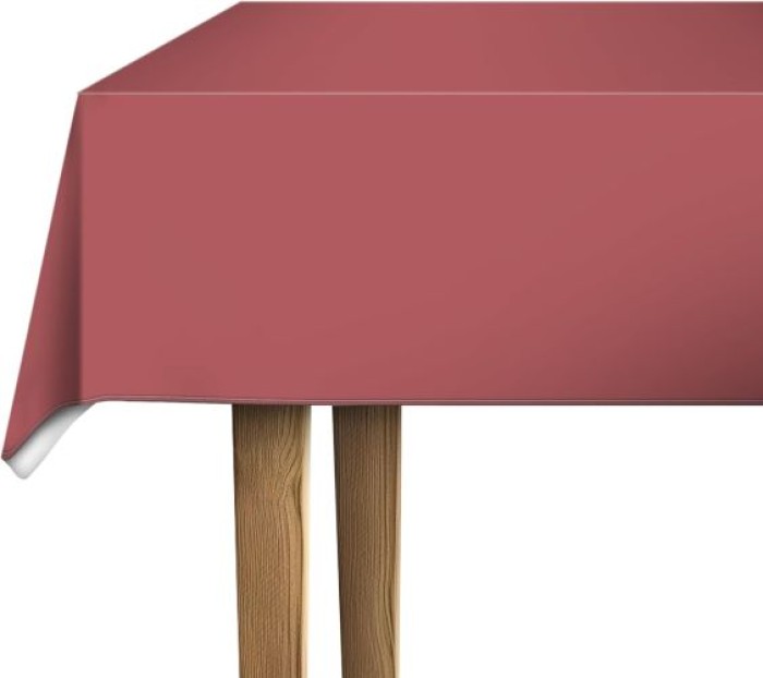 d-c-fix Tischdecke PVC-frei Mineral Red, 140 x 110 cm, eckig, F2362040