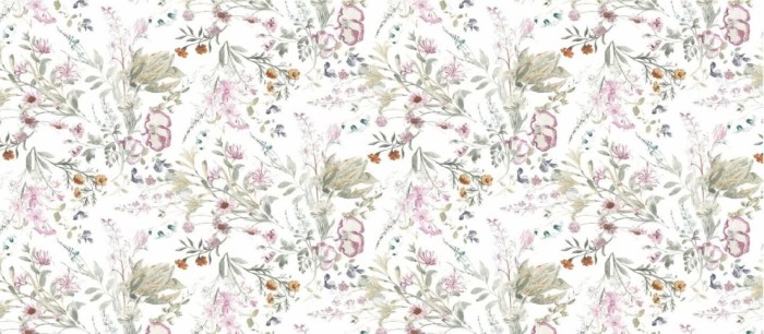 d-c-fix Tischdecke PVC-frei Whisper Flower, 220 cm x 150 cm, eckig, F2361073