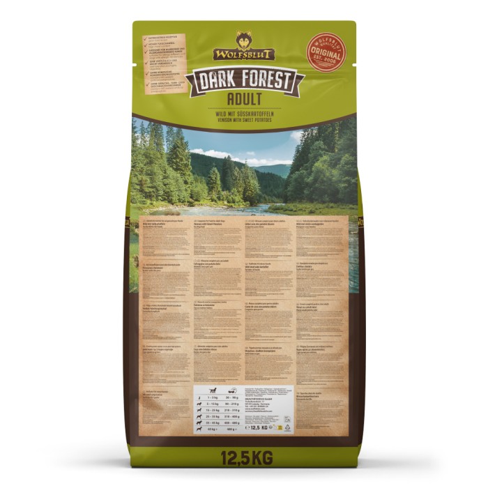 Wolfsblut Dark Forest Adult, Trockenfutter, 12,5 kg, WB784608