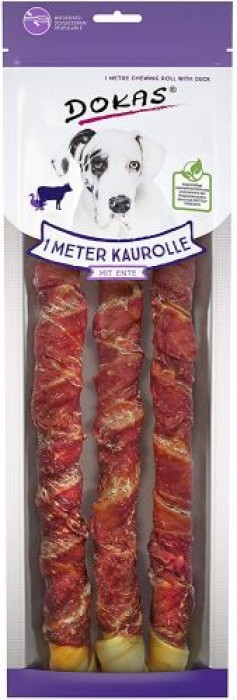 DOKAS Kaurolle– Getreidefreier Premium Kausnack für Hunde 180388
