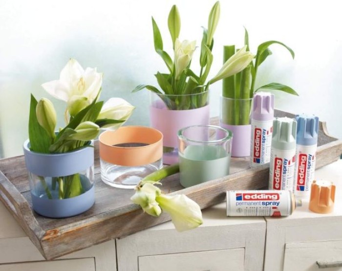 Edding Permanent Spray, Acryllack, 931 Hell Lavendel Matt 200 ml, 497419
