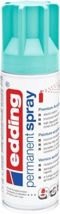 Edding Permanent Spray, Acryllack, 934 Opulent Türkis Matt 200 ml, 500194
