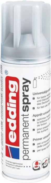 Edding Permanent Spray, Universalgrundierung Grau 200 ml, 95640