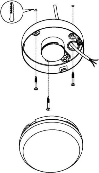 EGLO LED Deckenleuchte Pedristella, aus Metall in Nickel-Matt und satiniertem Glas in Weiß, 96002