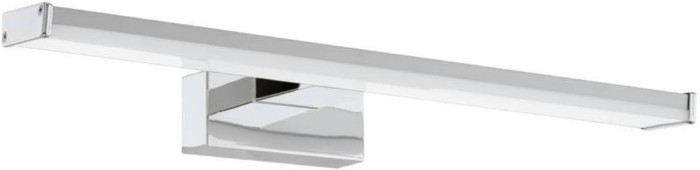 EGLO LED Spiegelleuchte Galenzana-E, aus Aluminium und Kunststoff in Chrom und Silber, neutralweiß, IP44, 74051