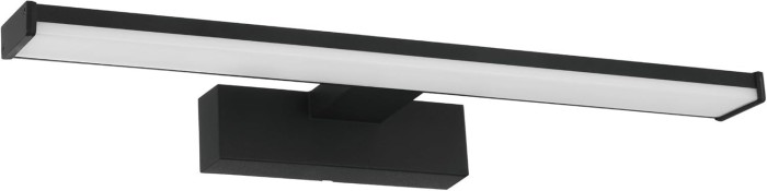 EGLO LED Spiegelleuchte Galenzana-E, aus Aluminium und Kunststoff in Schwarz, neutralweiß, IP44, 74061