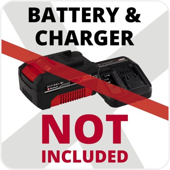 Einhell Akku-Rasenmäher GE-CM 36/48 Li M-Solo Power X-Change (36 V, 48 cm Schnittbreite, bis 1000 m², Brushless, Mulchrasenmäher, 30-75 mm Schnitthöhe, ohne Akku) ohne Akku und Ladegerät 3413054