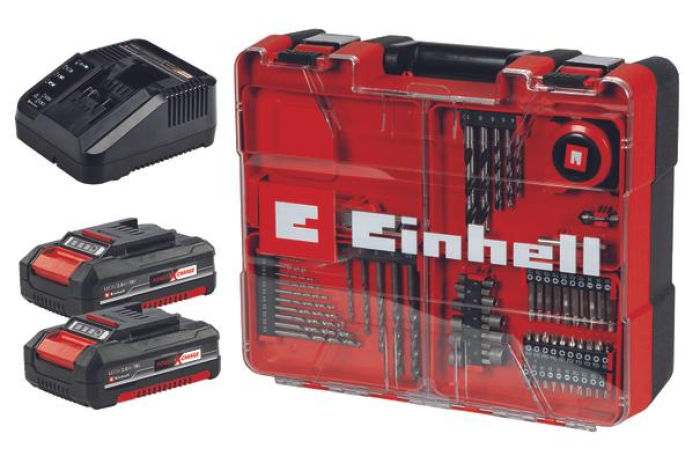 Einhell Akku-Schlagbohrschrauber TE-CD 18/40 Li-i +64 (2x2,0Ah) 4513992