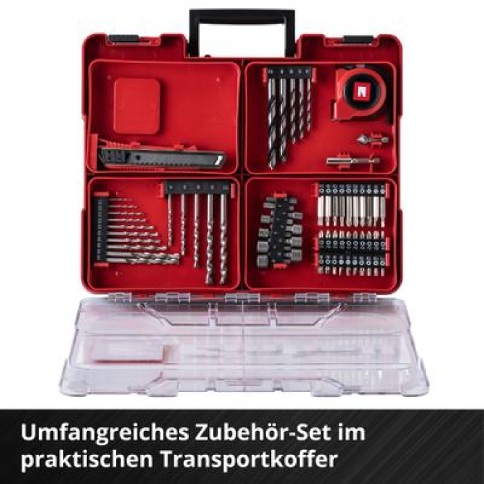Einhell Akku-Schlagbohrschrauber TE-CD 18/40 Li-i +64 (2x2,0Ah) 4513992