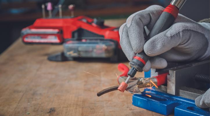 Einhell Akku-Schleif-/Gravur -Werkzeug, TE-MT 18/34 Li Solo, 4419360