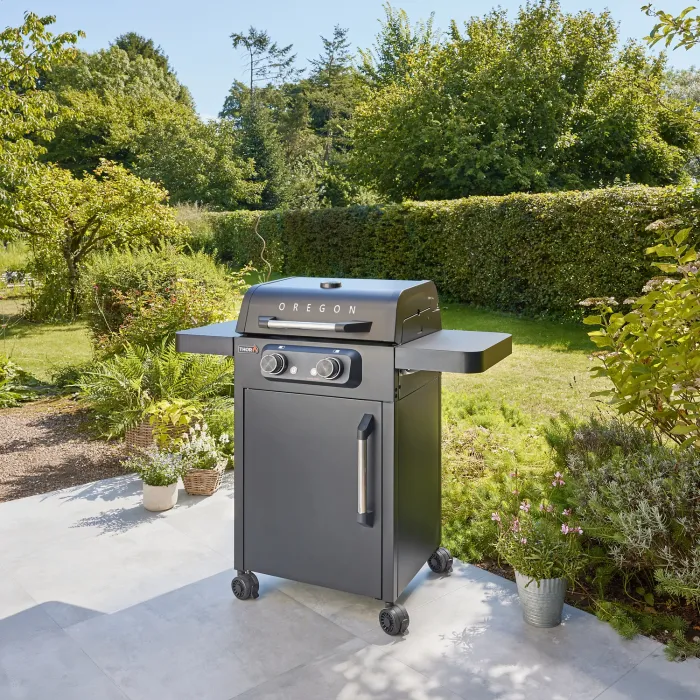 Mr. Gardener Elektrogrill Oregon, 50 x 39 cm, 4500 W, schwarz, 9751