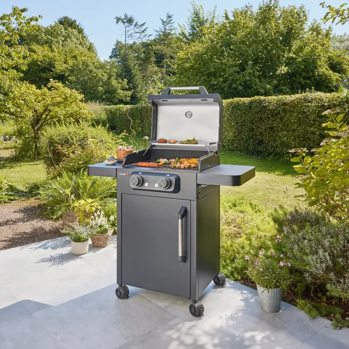 Mr. Gardener Elektrogrill Oregon, 50 x 39 cm, 4500 W, schwarz, 9751