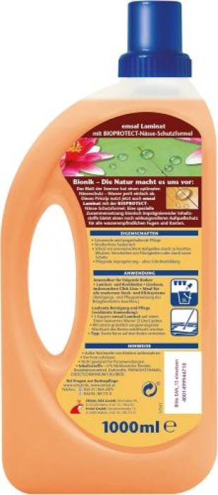 Emsal Laminat Boden Pflege, 1 Liter, 114471