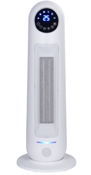 EWT Keramikheizer mit Lautsprecher, RB2M 2200W, 64cm, weiß, 904478