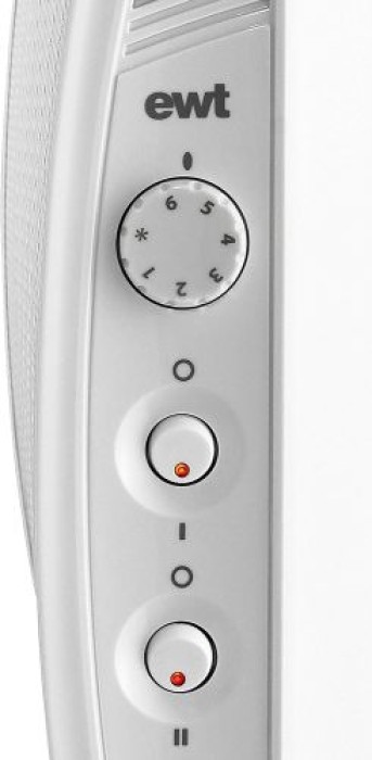 ewt Wärmewellen-Heizgerät Clima 15 TLS, 1500 W, Weiß, 201515