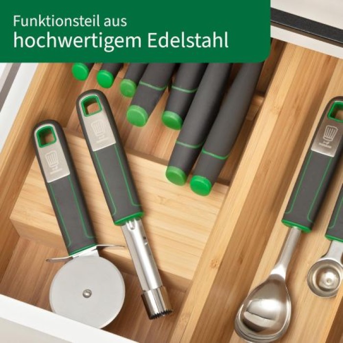 Fackelmann Chefkoch Apfelentkerner Premium – Müheloses Entfernen von Kernen, 23119